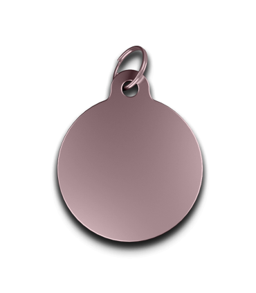 Chapa mascota redonda