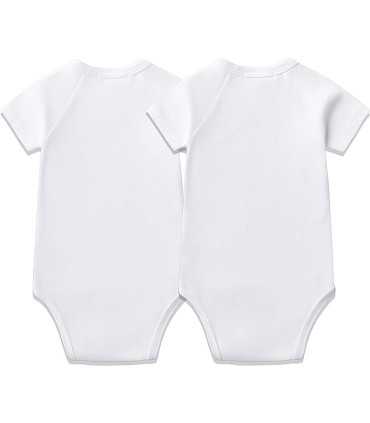 Body bebe rosa manga corta 100% algodón