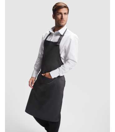 Delantal negro para hostelería