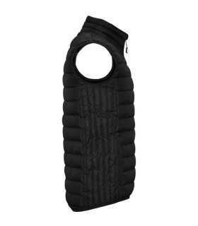 Chaleco Acolchado Tacto Pluma Hombre - Cremalleras Invertidas -