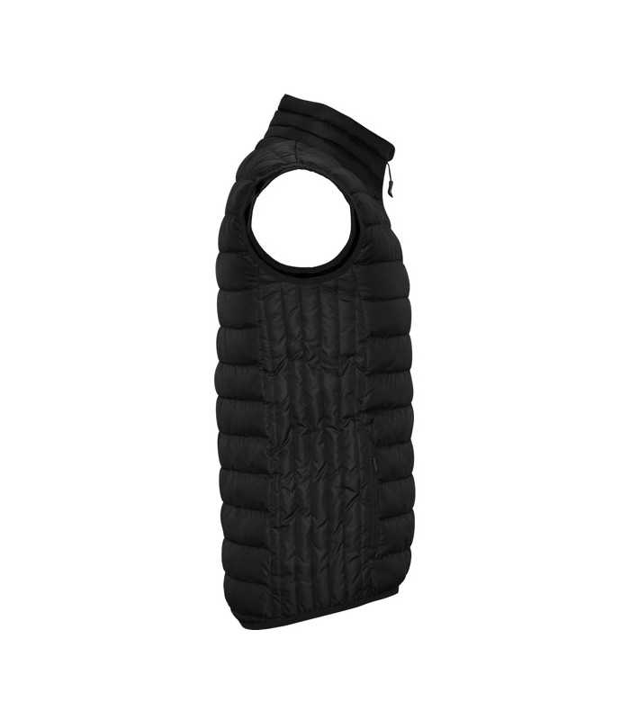 Chaleco Acolchado Tacto Pluma Hombre - Cremalleras Invertidas -