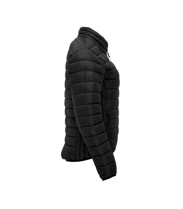 Chaqueta mujer acolchada relleno tacto pluma ligera plegable