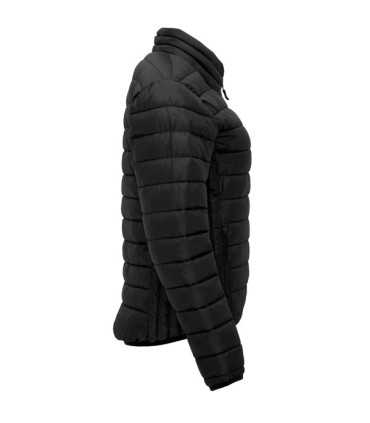 Chaqueta mujer acolchada relleno tacto pluma ligera plegable