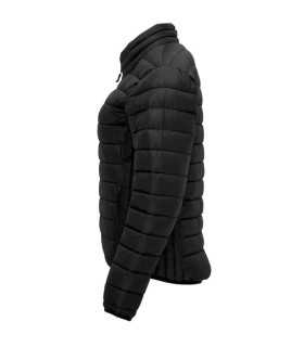 Chaqueta mujer acolchada relleno tacto pluma ligera plegable