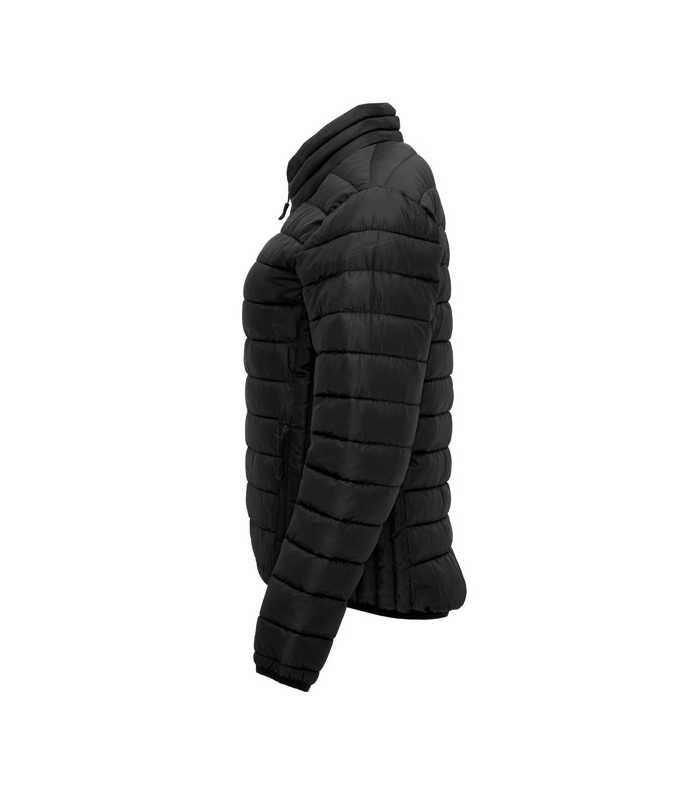 Chaqueta mujer acolchada relleno tacto pluma ligera plegable