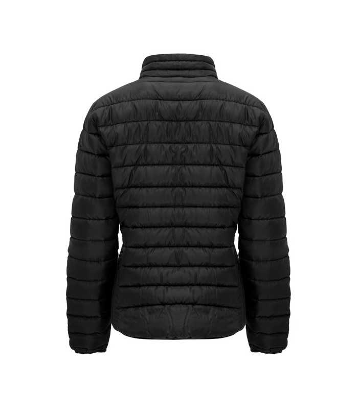 Chaqueta mujer acolchada relleno tacto pluma ligera plegable