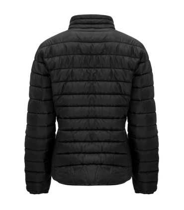 Chaqueta mujer acolchada relleno tacto pluma ligera plegable