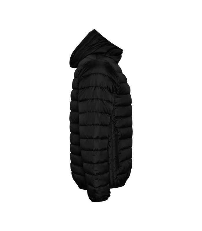 Chaqueta hombre acolchada pluma capucha ajustada