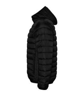 Chaqueta hombre acolchada pluma capucha ajustada