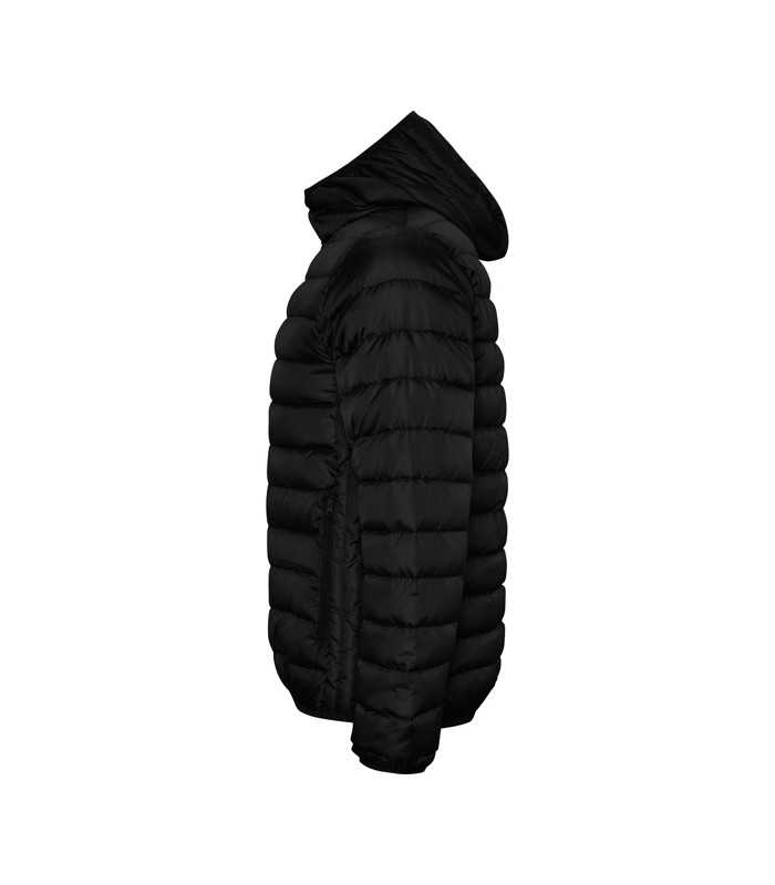 Chaqueta hombre acolchada pluma capucha ajustada