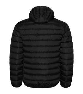 Chaqueta hombre acolchada pluma capucha ajustada