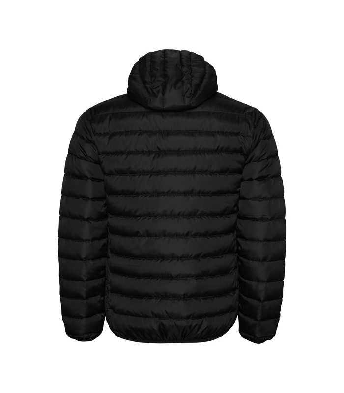 Chaqueta hombre acolchada pluma capucha ajustada
