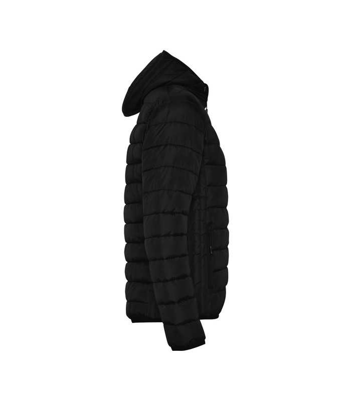 Chaqueta mujer acolchada tacto pluma capucha