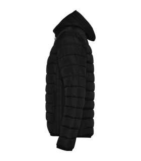 Chaqueta mujer acolchada tacto pluma capucha