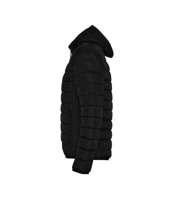Chaqueta mujer acolchada tacto pluma capucha