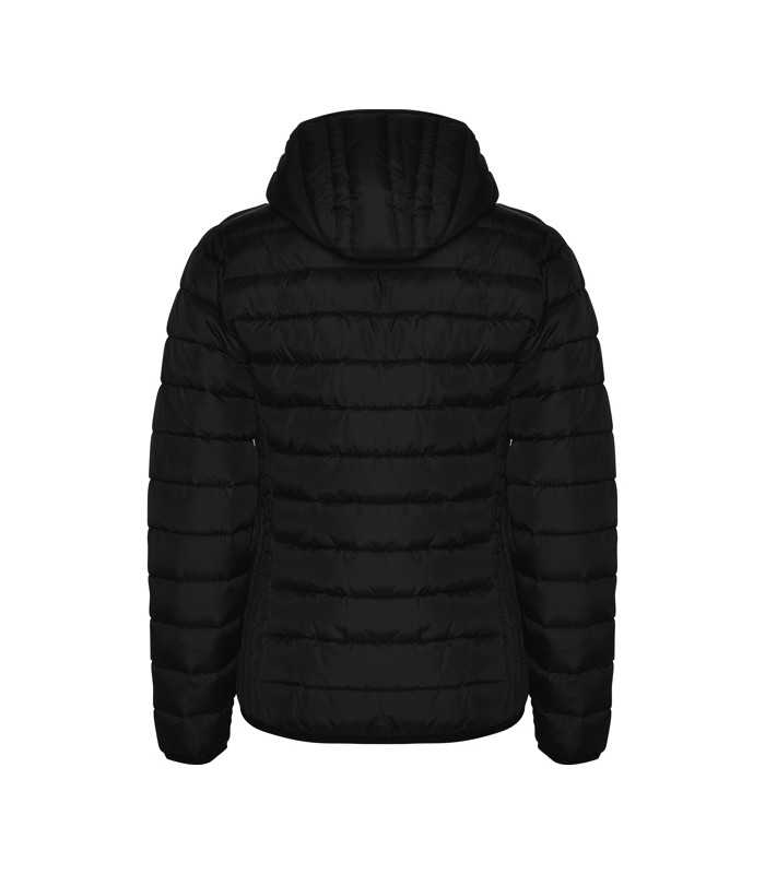 Chaqueta mujer acolchada tacto pluma capucha