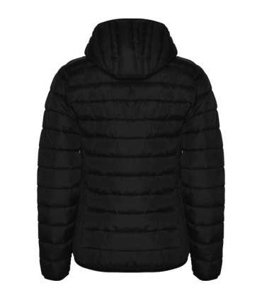 Chaqueta mujer acolchada tacto pluma capucha