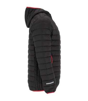 Parka Deportiva Acolchada Tacto Pluma con Capucha y Detalles