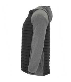 Chaqueta Hombre Softshell Acolchada Capucha Ajustada