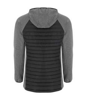 Chaqueta Hombre Softshell Acolchada Capucha Ajustada