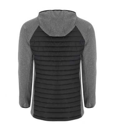 Chaqueta Hombre Softshell Acolchada Capucha Ajustada