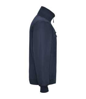 Chaqueta Acolchada Impermeable con Cuello Alto y Micropolar -