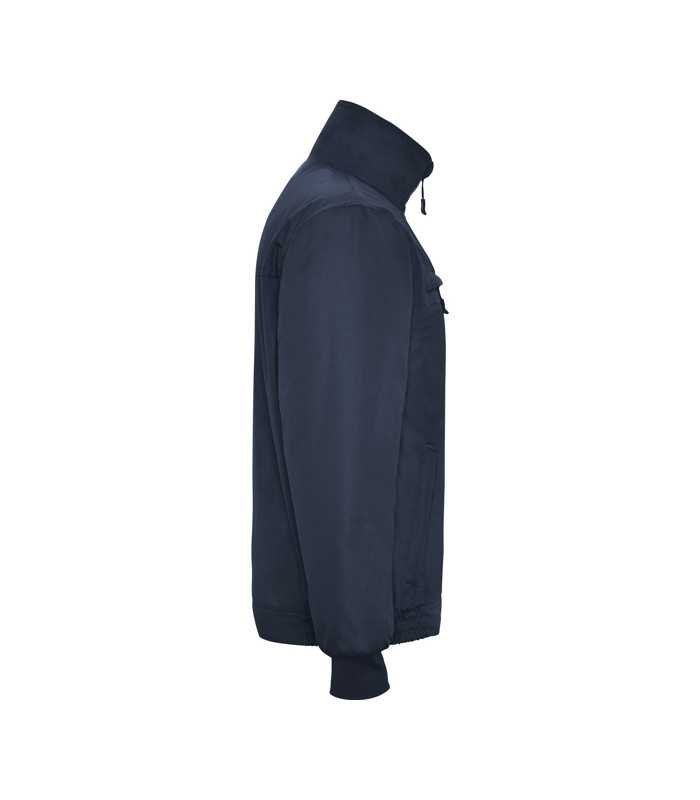 Chaqueta Acolchada Impermeable con Cuello Alto y Micropolar -
