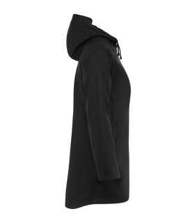 Chubasquero impermeable entallado mujer con capucha y detalles Chubasquero impermeable entallado mujer con capucha y detalles