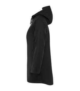 Chubasquero impermeable entallado mujer con capucha y detalles Chubasquero impermeable entallado mujer con capucha y detalles
