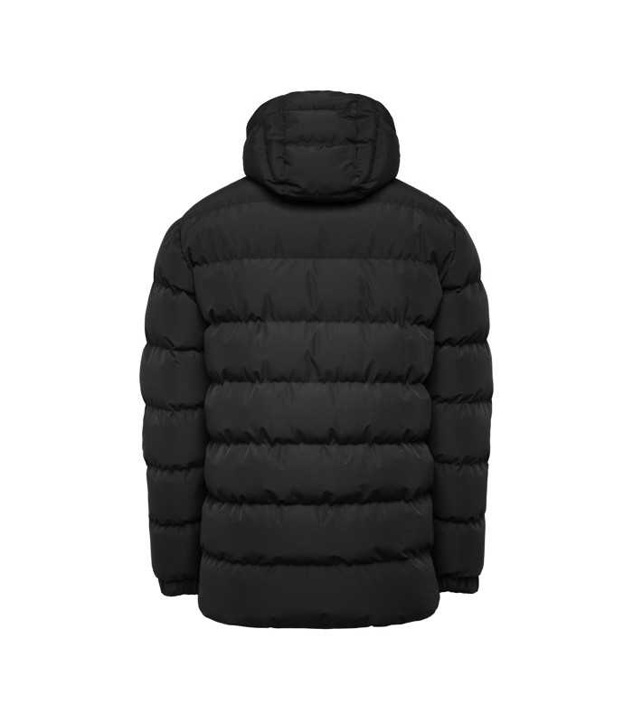 Parka Deportiva Acolchada con Capucha Fija - Doble Cremallera - Parka Deportiva Acolchada con Capucha Fija - Doble Cremallera -