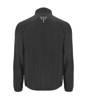 Chaqueta Cortavientos Técnica Ligera Transpirable Reflectante