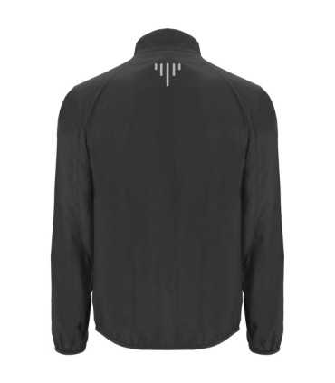 Chaqueta Cortavientos Técnica Ligera Transpirable Reflectante