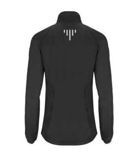 Chaqueta cortavientos técnica ligera con detalles reflectantes