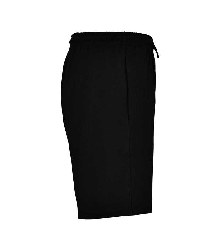 Bermuda unisex con bolsillos laterales, cinturilla elástica y