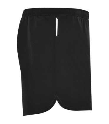 Pantalón corto deportivo running con slip interior y detalles