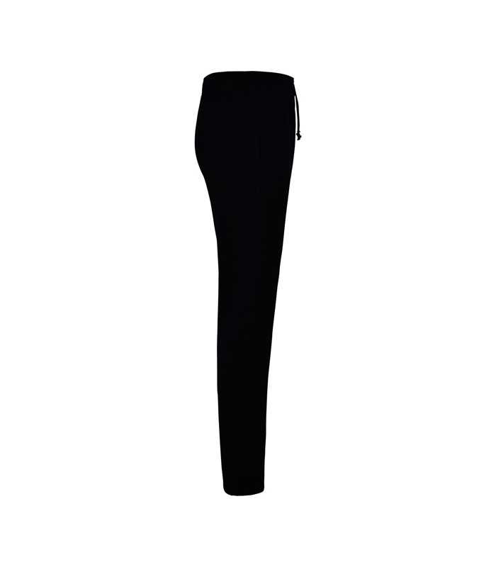Pantalón largo corte recto de algodón y poliéster Pantalón largo corte recto de algodón y poliéster