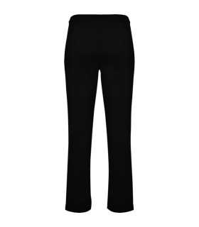 Pantalón largo corte recto de algodón y poliéster Pantalón largo corte recto de algodón y poliéster