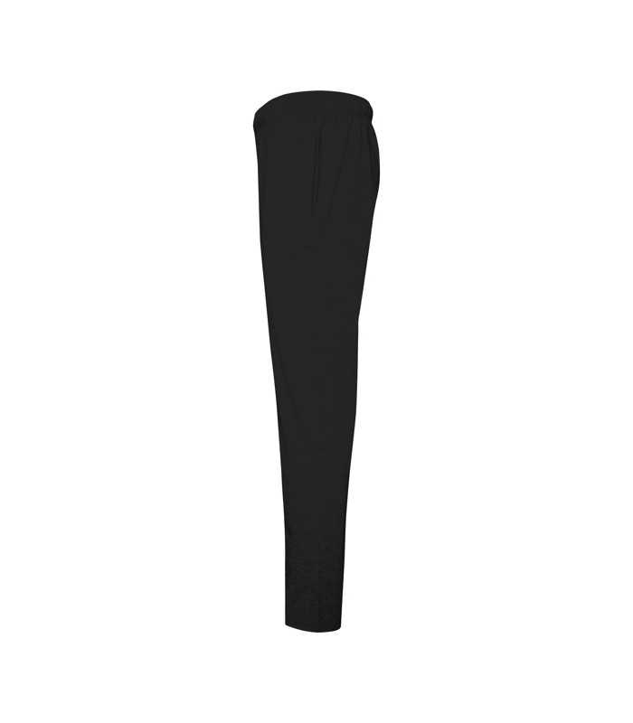 Pantalón de hombre de algodón liso con cinturilla elástica y