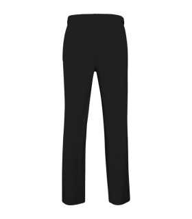 Pantalón de hombre de algodón liso con cinturilla elástica y