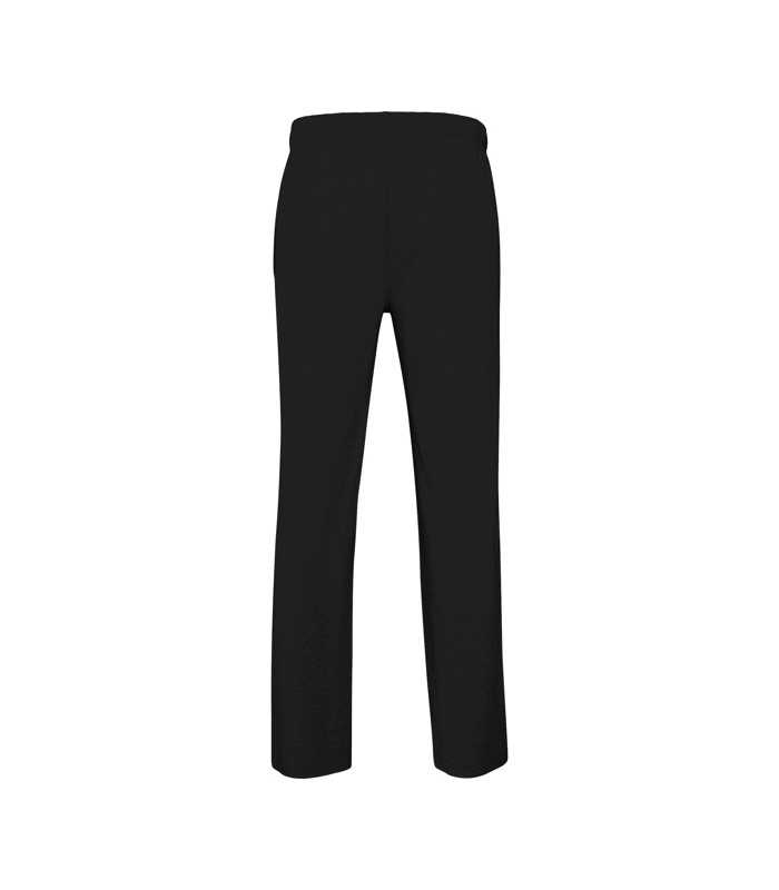 Pantalón de hombre de algodón liso con cinturilla elástica y