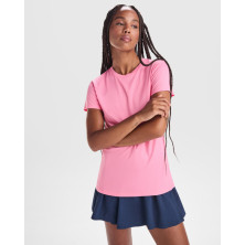 Camiseta técnica manga corta entallada transpirable Roly Estoril woman