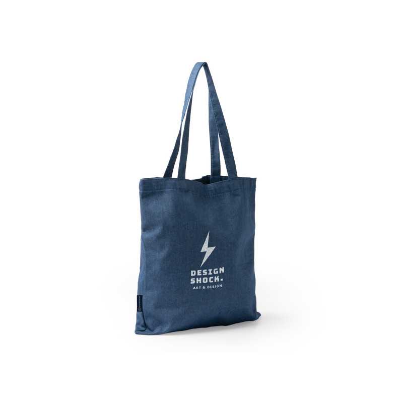 Bolsa reciclado vaquero detalle