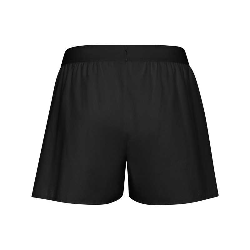 Pantalón mujer poliéster reciclado negro espalda Pantalón mujer poliéster reciclado negro espalda
