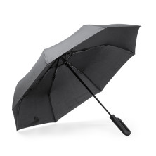 Paraguas RPET automático plegable negro