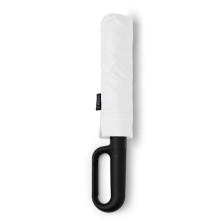 Paraguas RPET automático plegable blanco Paraguas RPET automático plegable blanco