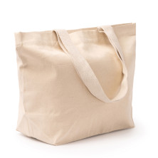 Bolsa algodón reciclado crudo