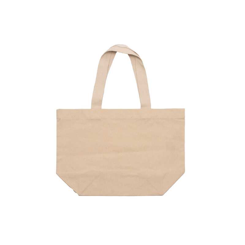 Bolsa algodón reciclado crudo