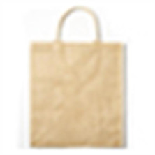 Bolsa algodón crudo frontal
