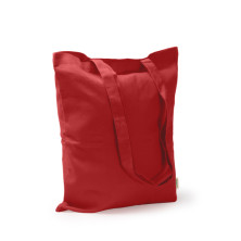 Bolsa algodón orgánico rojo crisantemo