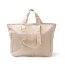 Bolsa algodón reciclado crudo